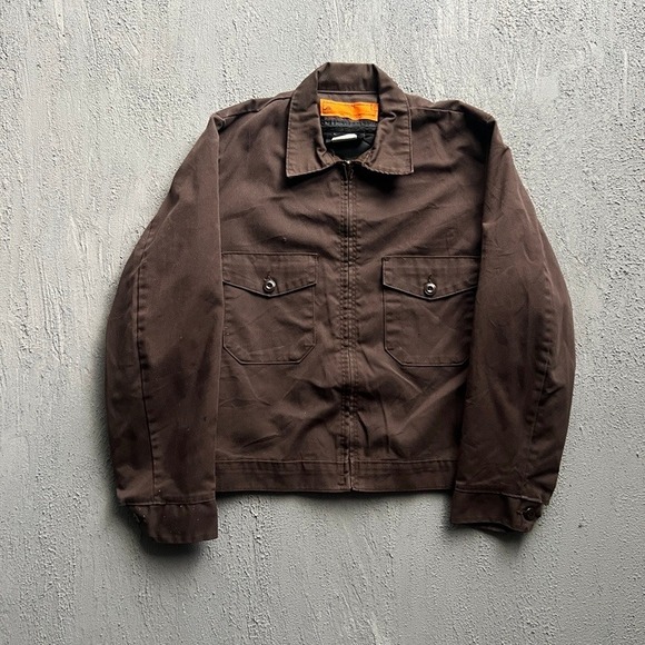 Red Kap Other - Vintage Red Kap Work Jacket Medium Brown 1970s USA Workwear